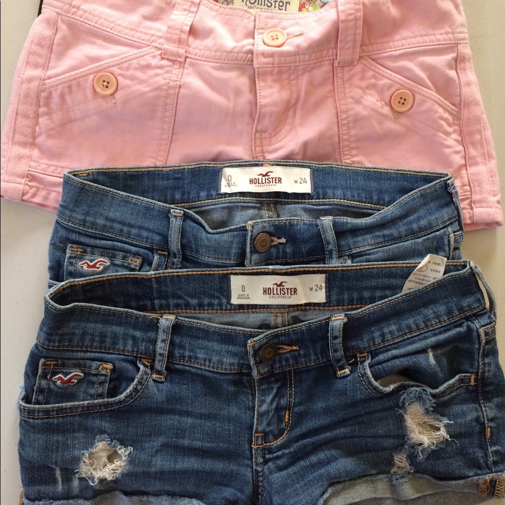 GIFTED!!!Hollister shorts bundle